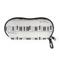 Piano Pattern Print Glasses Case