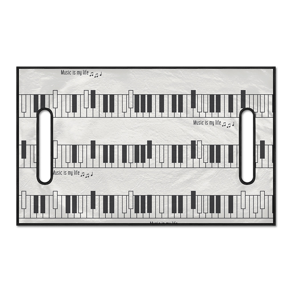 Piano Pattern Print Golf Cart Seat Cover
