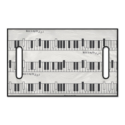 Piano Pattern Print Golf Cart Seat Cover