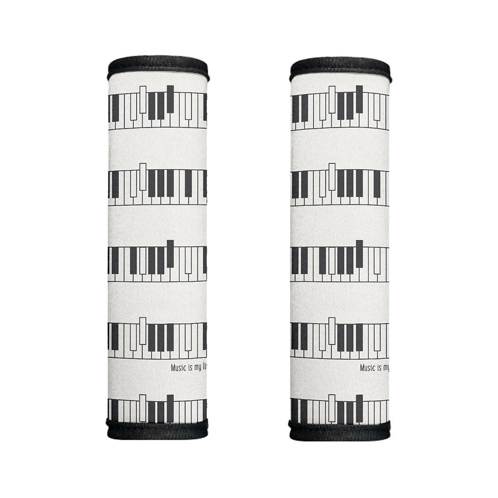 Piano Pattern Print Handle Covers
