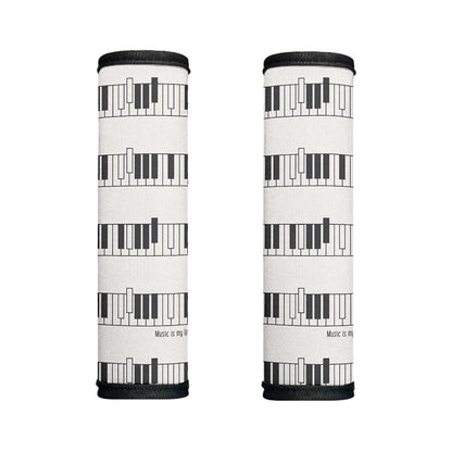 Piano Pattern Print Handle Covers