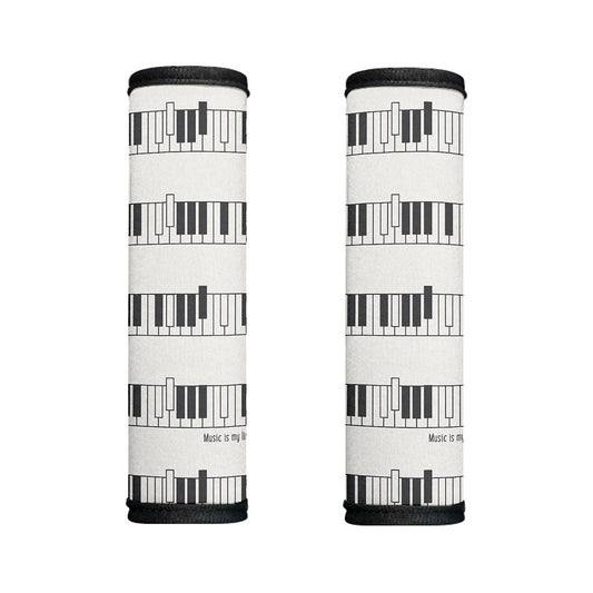 Piano Pattern Print Handle Covers