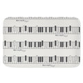 Piano Pattern Print Indoor Door Mat