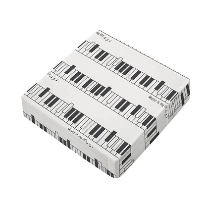 Piano Pattern Print Outdoor Seat Cushion Cover
