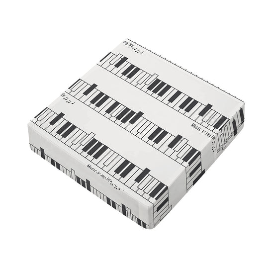 Piano Pattern Print Outdoor Seat Cushion Cover