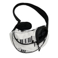 Piano Pattern Print Pet Sling Carrier