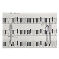 Piano Pattern Print Placemat