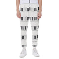 Piano Pattern Print Joggers