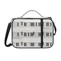 Piano Pattern Print Shoulder Strap Bible Bag
