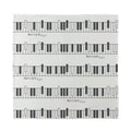 Piano Pattern Print Silk Bandana