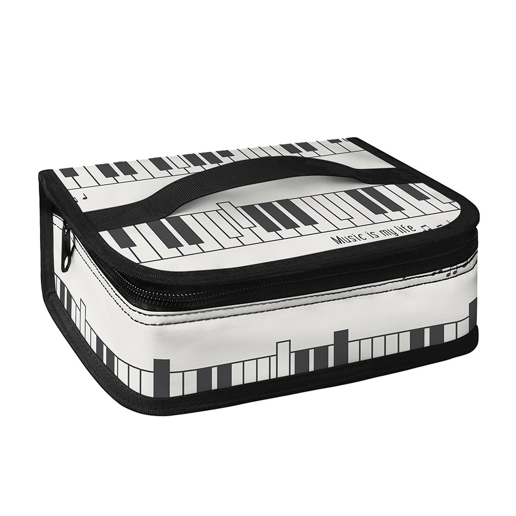 Piano Pattern Print Small Lunch Bag