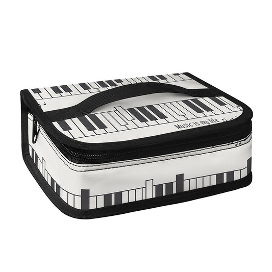 Piano Pattern Print Small Lunch Bag