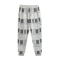 Piano Pattern Print Sweatpants