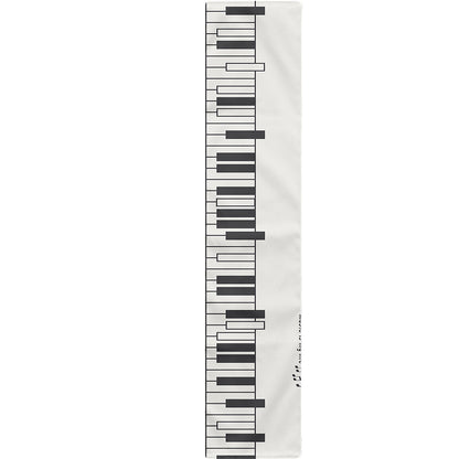 Piano Pattern Print Table Runner