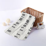 Piano Pattern Print Towel