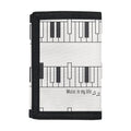 Piano Pattern Print Trifold Wallet
