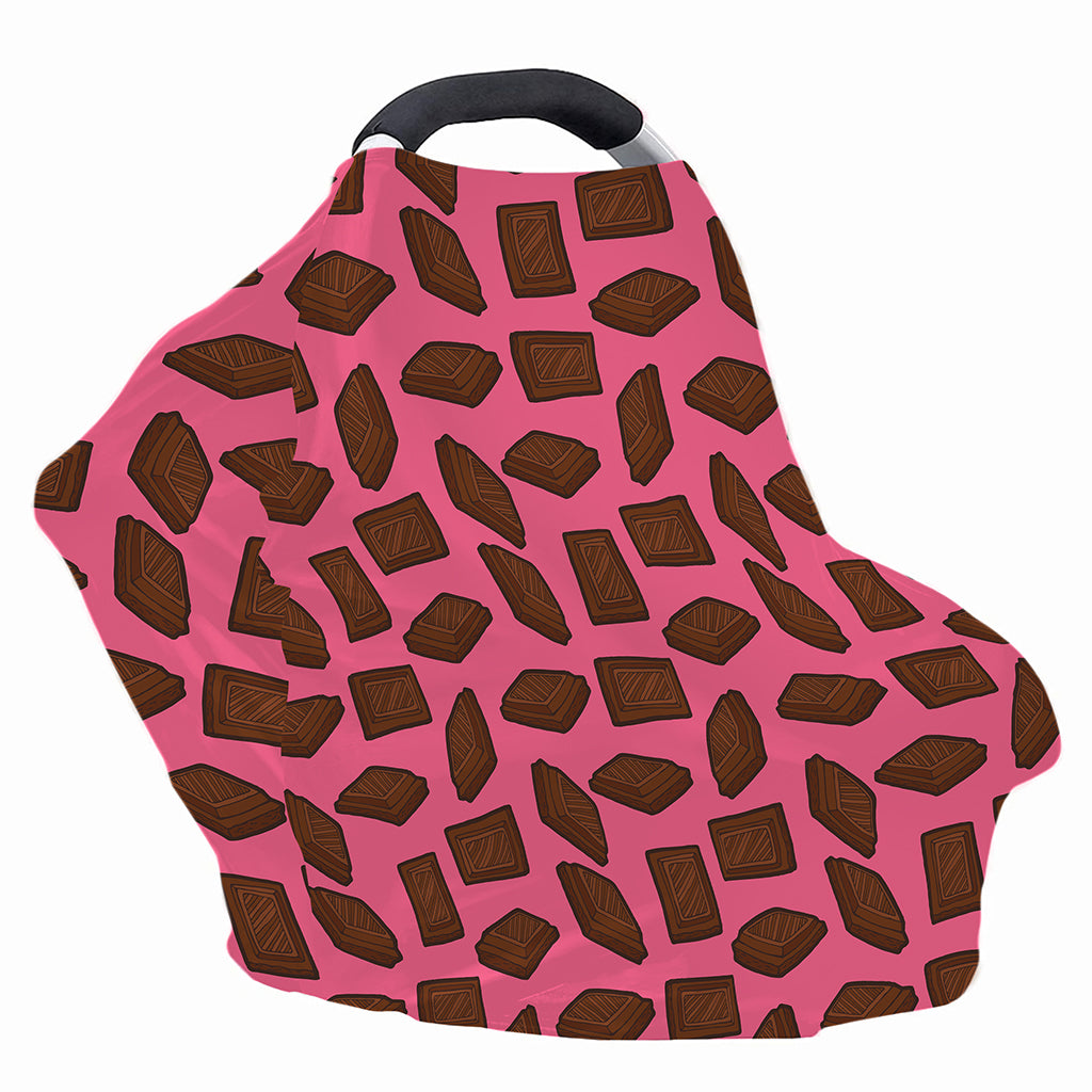 Pieces of Chocolate Pattern Print Baby Seat Cover