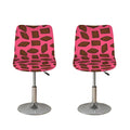 Pieces of Chocolate Pattern Print Bar Stool Covers