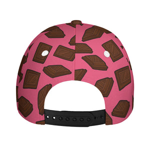 Pieces of Chocolate Pattern Print Baseball Cap