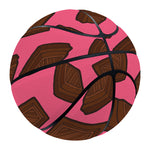 Pieces of Chocolate Pattern Print Basketball