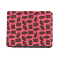Pieces of Chocolate Pattern Print Bifold Wallet