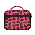 Pieces of Chocolate Pattern Print Briefcase Bible Bag