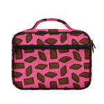 Pieces of Chocolate Pattern Print Briefcase Bible Bag