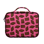 Pieces of Chocolate Pattern Print Briefcase Bible Bag