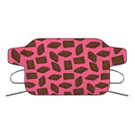 Pieces of Chocolate Pattern Print Car Windshield Snow Cover