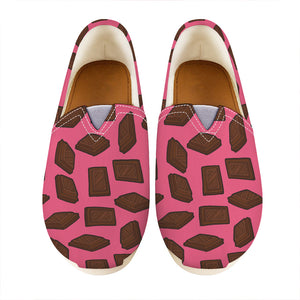 Pieces of Chocolate Pattern Print Casual Shoes