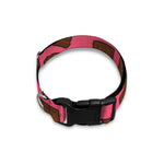 Pieces of Chocolate Pattern Print Dog Collar