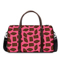 Pieces of Chocolate Pattern Print Duffel Bag