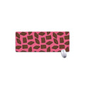 Pieces of Chocolate Pattern Print Extended Mouse Pad