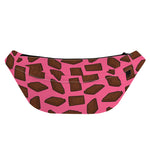 Pieces of Chocolate Pattern Print Fanny Pack