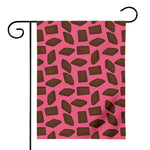 Pieces of Chocolate Pattern Print House Flag