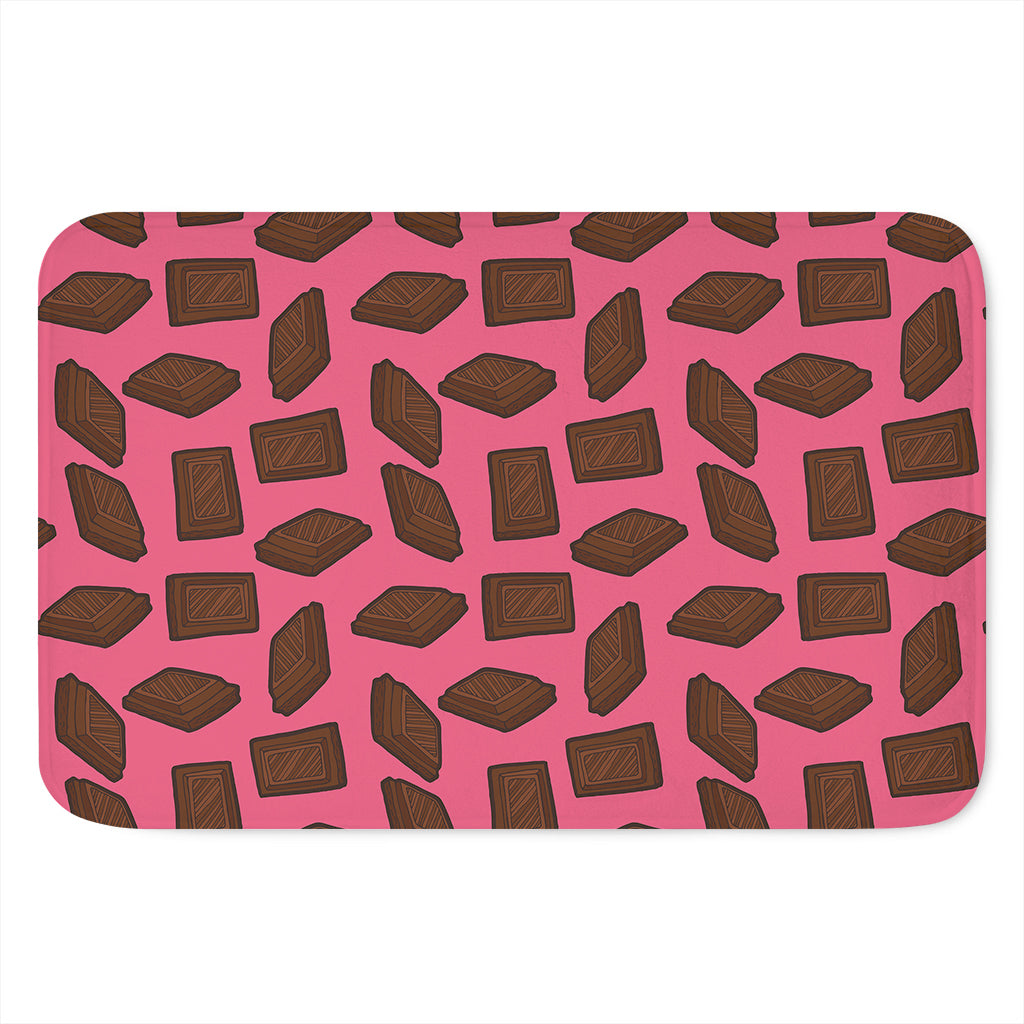 Pieces of Chocolate Pattern Print Indoor Door Mat