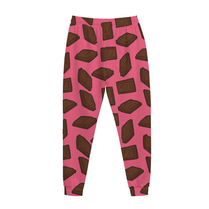 Pieces of Chocolate Pattern Print Jogger Pants