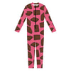 Pieces of Chocolate Pattern Print Jumpsuit