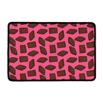 Pieces of Chocolate Pattern Print Kitchen Mat