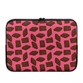 Pieces of Chocolate Pattern Print Laptop Sleeve