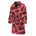 Pieces of Chocolate Pattern Print Men's Bathrobe