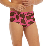 Pieces of Chocolate Pattern Print Men's Briefs