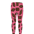 Pieces of Chocolate Pattern Print Men's Leggings