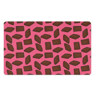 Pieces of Chocolate Pattern Print Polyester Doormat