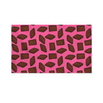 Pieces of Chocolate Pattern Print Polyester Flag