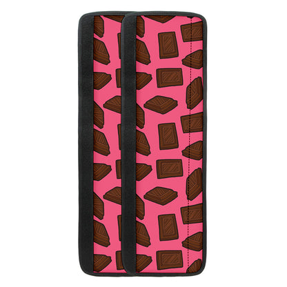 Pieces of Chocolate Pattern Print Refrigerator Handle Covers