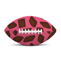 Pieces of Chocolate Pattern Print Rugby Ball