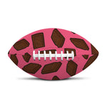 Pieces of Chocolate Pattern Print Rugby Ball