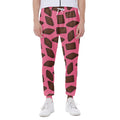 Pieces of Chocolate Pattern Print Joggers