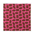 Pieces of Chocolate Pattern Print Silk Bandana